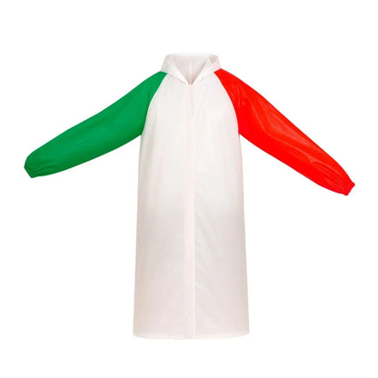 Impermeable Tricolor For Promotional c/ Capucha - For Promotional