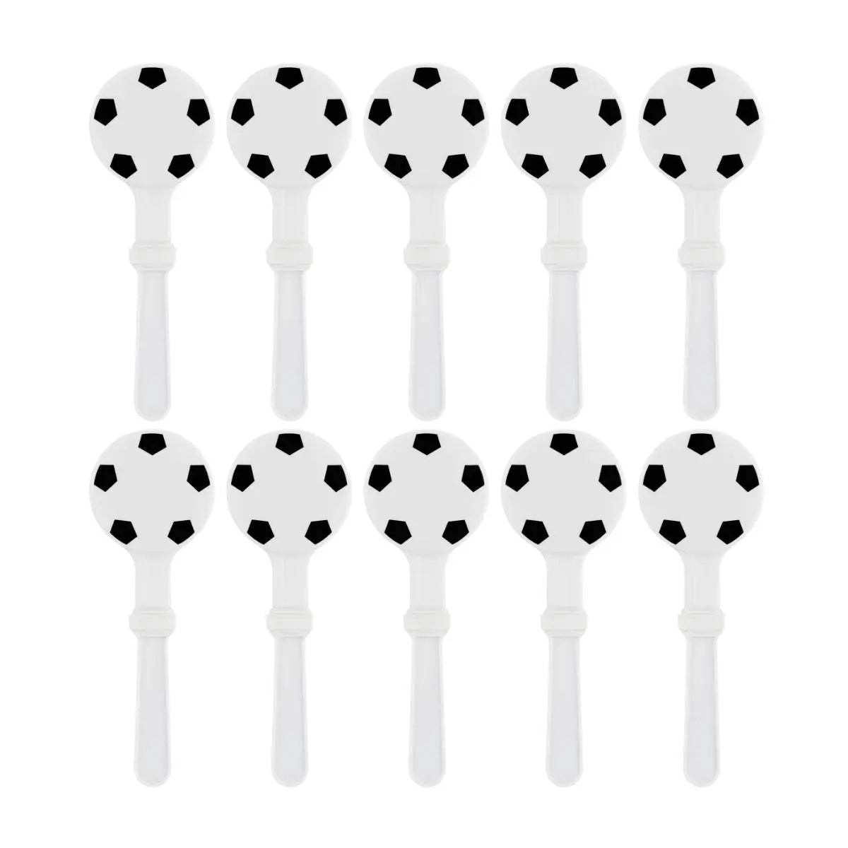 10pzs Aplaudidor Plastico For Promotional Forma Balon Soccer