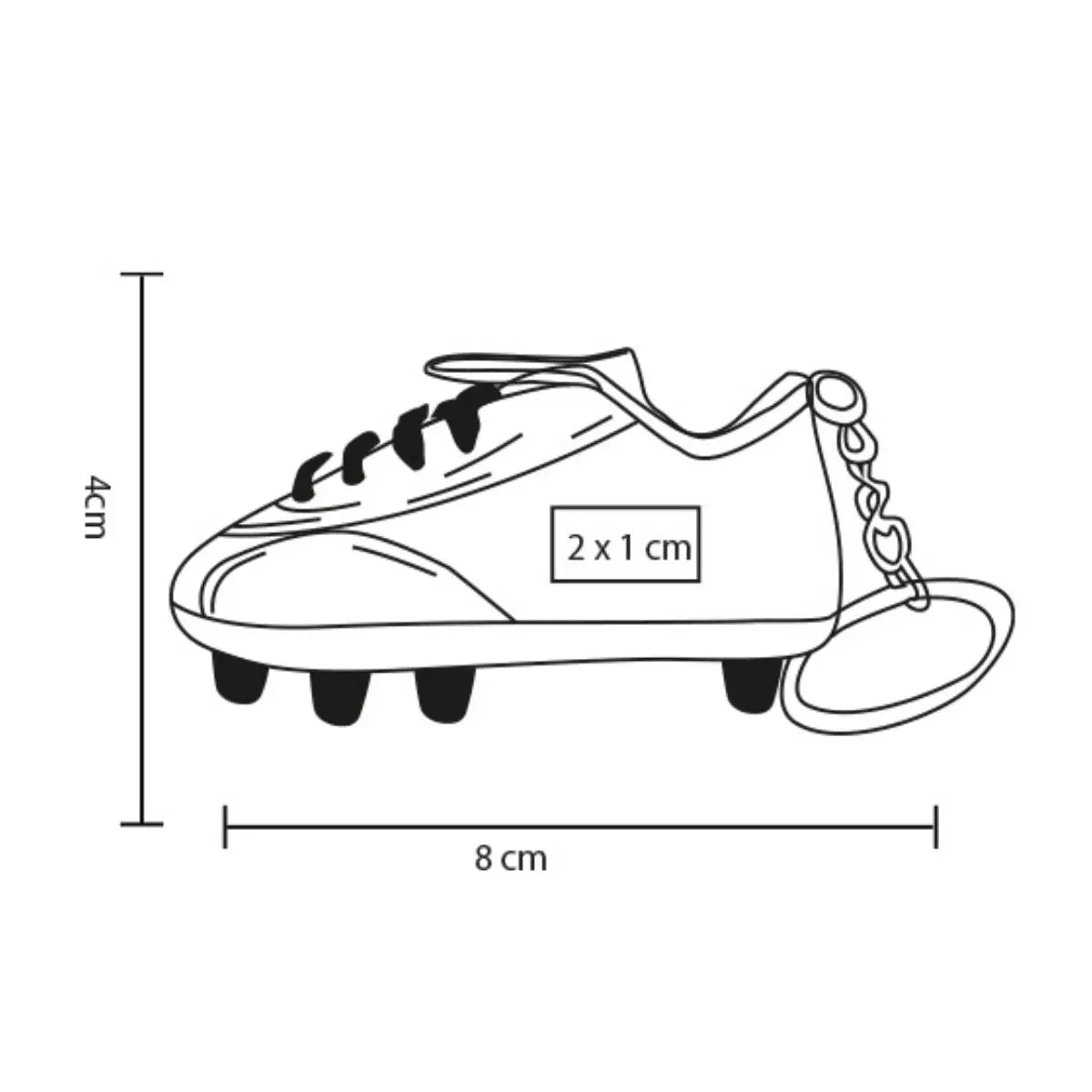 5pzs Llavero Forma Taco Futbol For Promotional Aro Reforzado