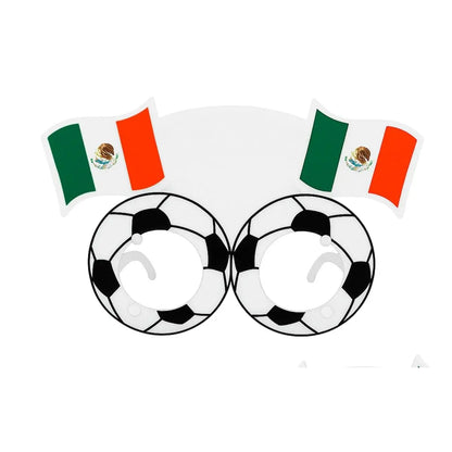 10pzs Lentes Decorativos Mexico For Promotional c/ Bandera