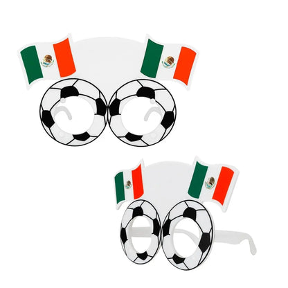 10pzs Lentes Decorativos Mexico For Promotional c/ Bandera