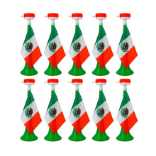 10pzs Vuvuzela Tricolor For Promotional c/ Bandera Mexico - For Promotional - vista lateral