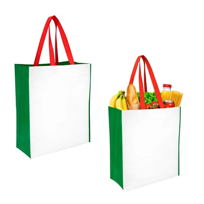 10pzs Bolsa Ecologica For Promotional Tricolor Non Woven For Promotional