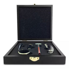 Set 5 Accesorios Vino For Promotional Estuche Madera Colores