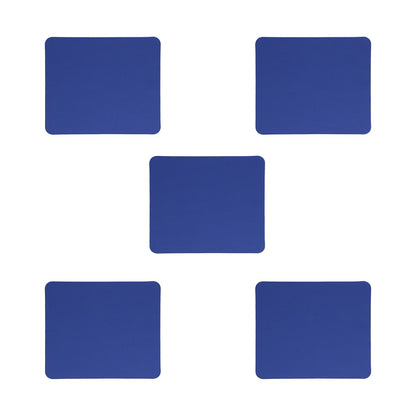 5 Mouse Pad For Promotional Poliester Colores 22cmx19cm