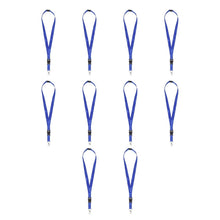 10pz Cordón Porta Gafete For Promotional Credencial Colores