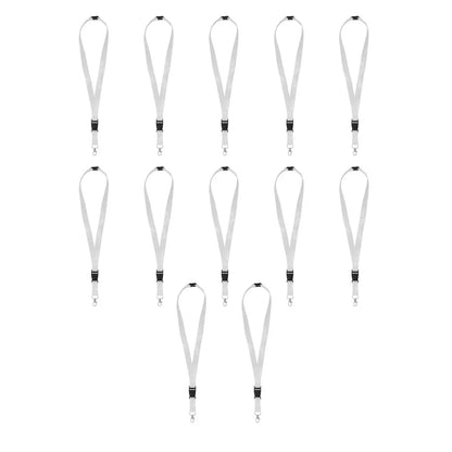 10PZS Portagafete Espiro Blanco FOR PROMOTIONAL - For Promotional - vista lateral
