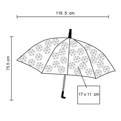 Paraguas Magico Negro For Promotional Impresion Balones Futbol