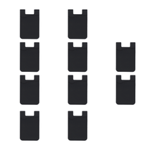 Pack 10 Tarjetero For Promotional Celular Movil Color Negro