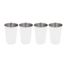 4pzs Vaso Acero Inoxidable For Promotional 480ml Colores