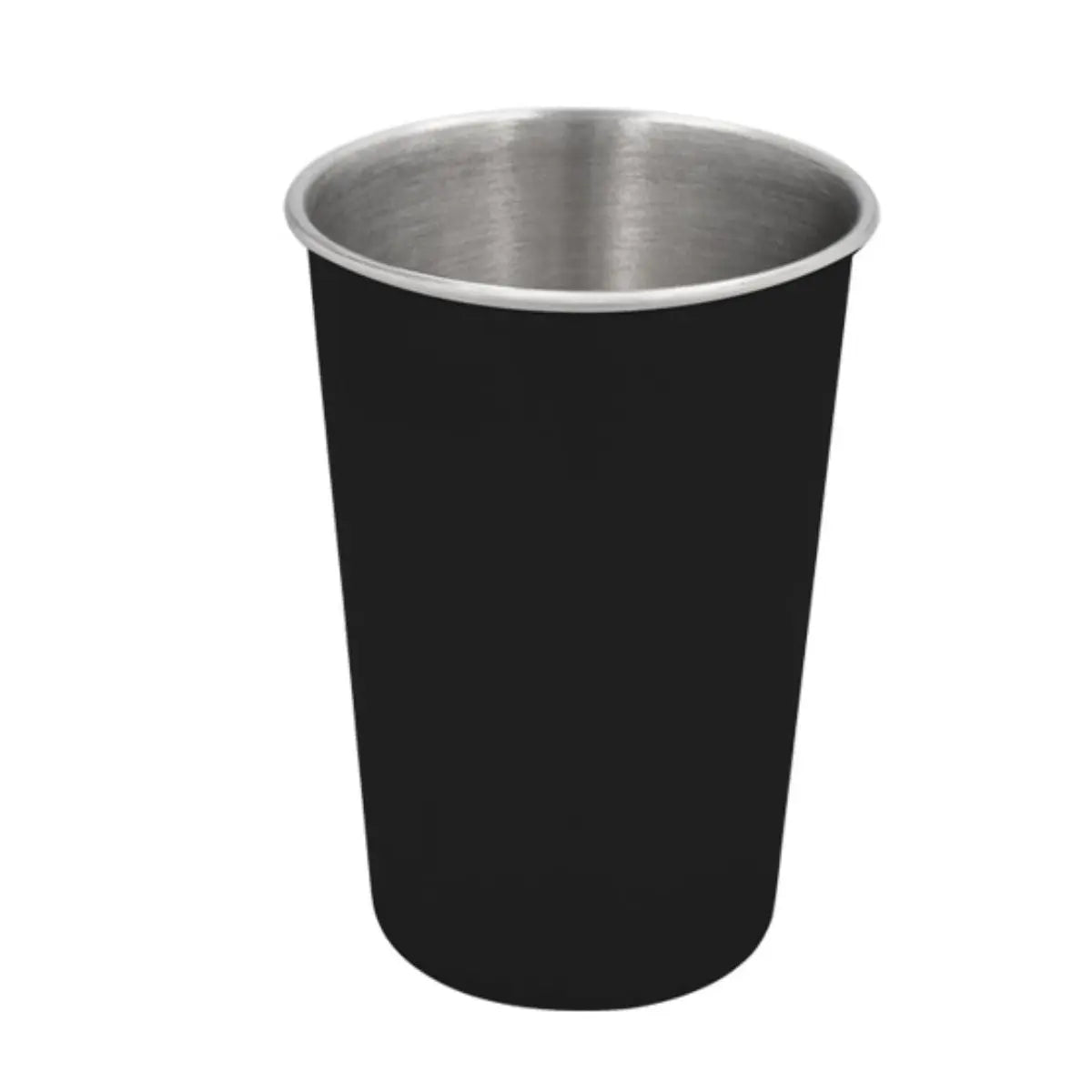 Vaso Cup Negro Acero FOR PROMOTIONAL - For Promotional - vista lateral