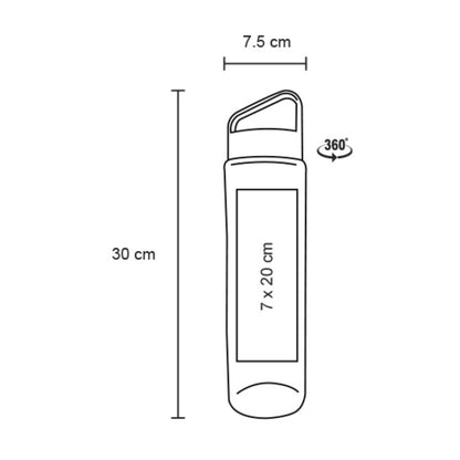 20 Cilindro For Promotional Colores 1 Lt Tapa Enroscable