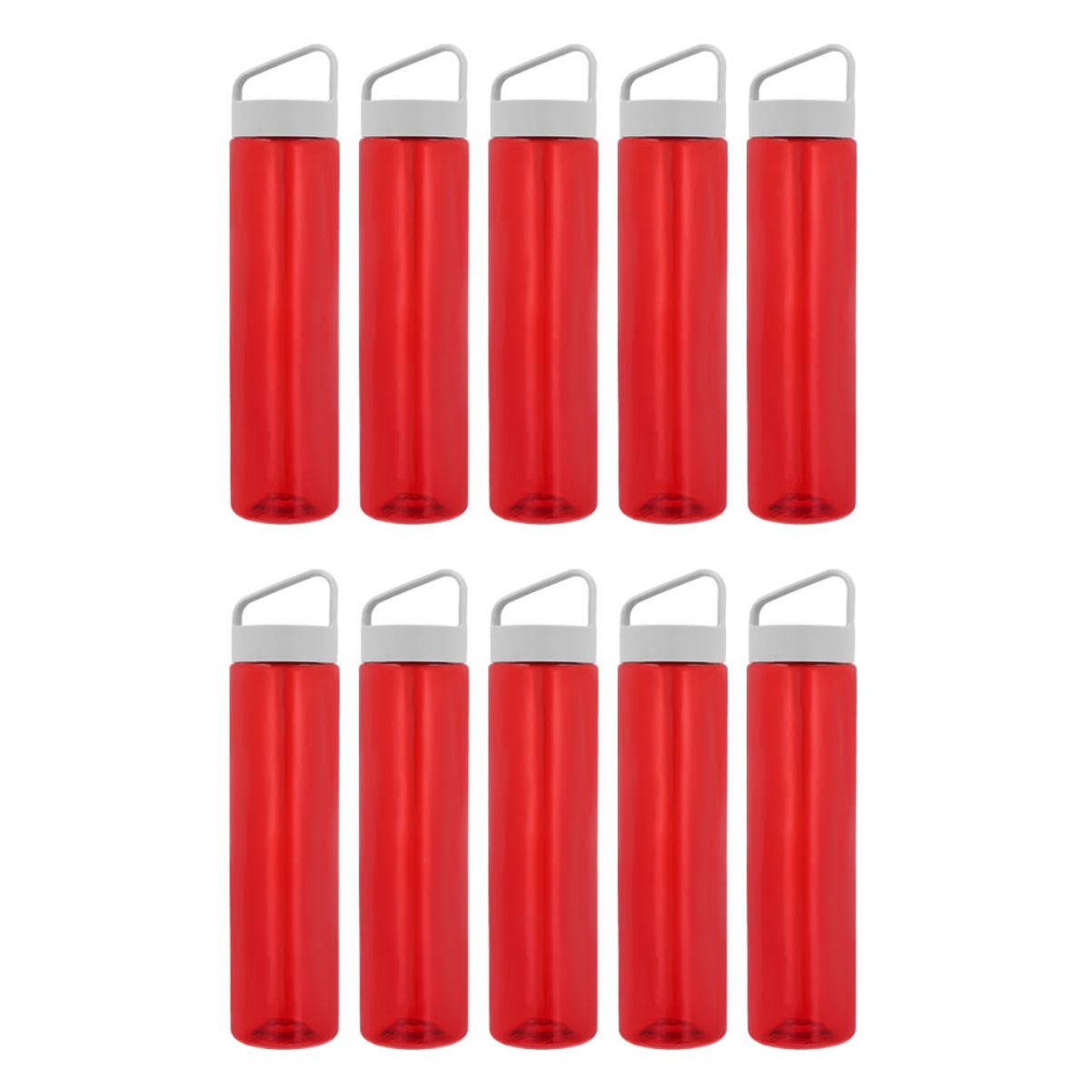 10 Cilindro Plástico For Promotional Colores 1 Lt Tapa Enroscable