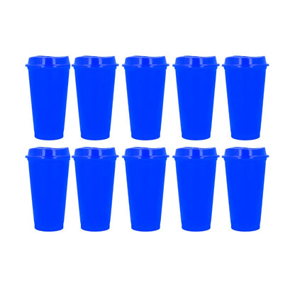 Pack 10 Vaso Plastico For Promotional Cafetero 475ml Colores