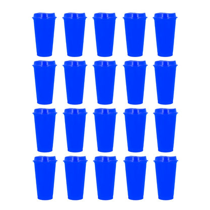 Pack 20 Vaso Plastico For Promotional Cafetero 475ml Colores