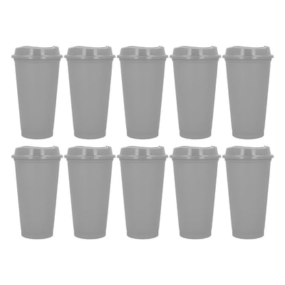Pack 10 Vaso Plastico For Promotional Cafetero 475ml Colores