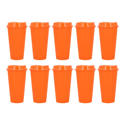 Pack 10 Vaso Plastico For Promotional Cafetero 475ml Colores