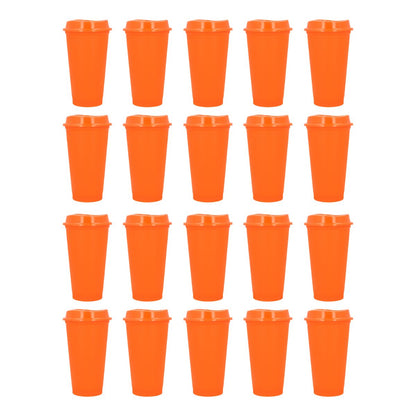 Pack 20 Vaso Plastico For Promotional Cafetero 475ml Colores