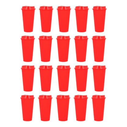 Pack 20 Vaso Plastico For Promotional Cafetero 475ml Colores