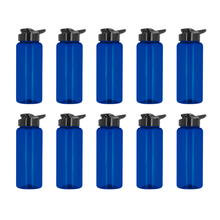 Pack 10 Botella Plastico For Promotional 1000ml Colores