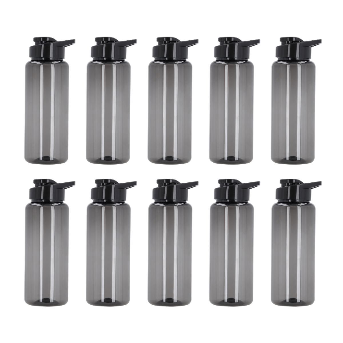 Pack 10 Botella Plastico For Promotional 1000ml Colores