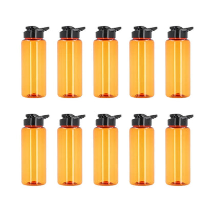 10pzs Cilindro Plastico Pai Tapa Enroscable 1000 ml Naranja For Promotional - For Promotional - detalle