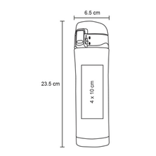 2pz Termo Doble Pared For Promotional 500ml Colores Cafe Te