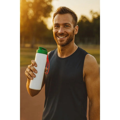 10pzs Cilindro Plastico Tricolor For Promotional Tapa Enroscable 1LT