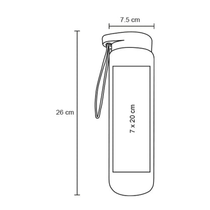 10pzs Cilindro Plastico Tricolor For Promotional Tapa Enroscable 1LT