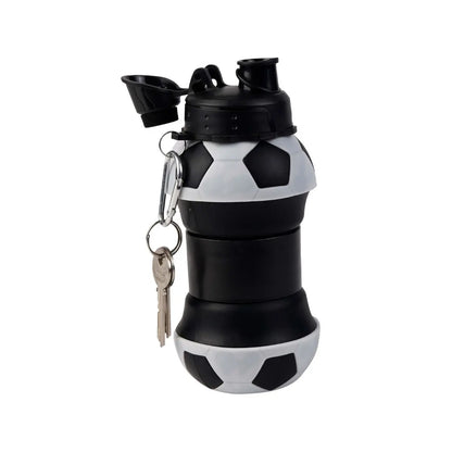 Cilindro Silicon Plegable For Promotional 520 ml Forma Balon Futbol