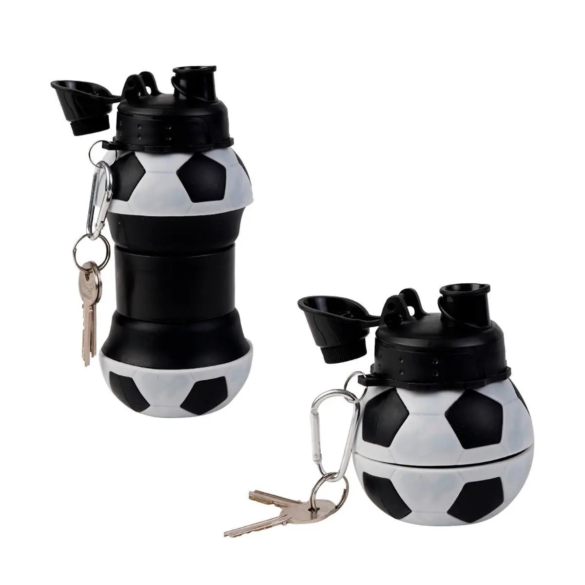 Cilindro Silicon Plegable For Promotional 520 ml Forma Balon Futbol