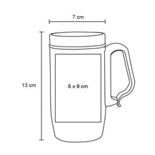 Taza Térmica For Promotional 250ml Acero Inoxidable Color Negro