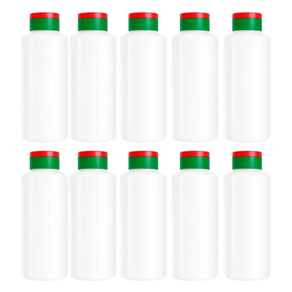 10pzs Cilindro Plastico Tricolor For Promotional 500 ml Tapa Enroscable