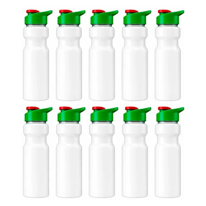 10pzs Cilindro Plastico Tricolor For Promotional 850 ml