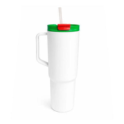 Vaso Plastico c/ Asa For Promotional Tapa Boquilla Popote