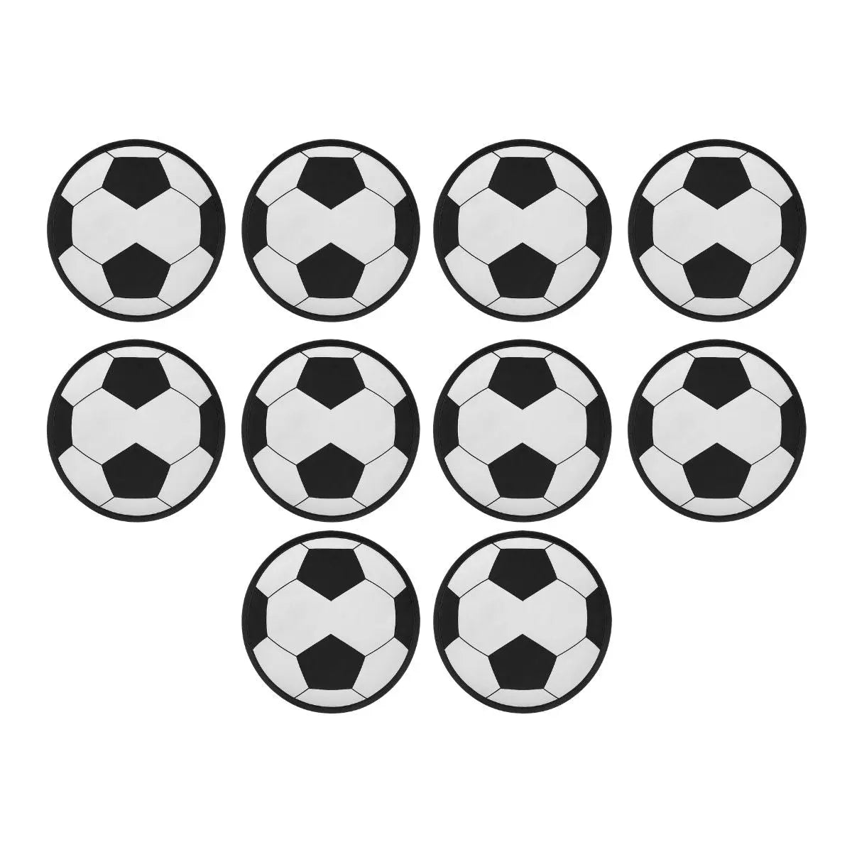10pzs Frisbee Plegable For Promotional Impresion Balon Futbol