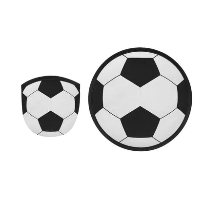 10pzs Frisbee Plegable For Promotional Impresion Balon Futbol