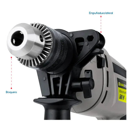 Rotomartillo Aksi 500W 3/8″ Gris Taladro y Atornillador Aksi