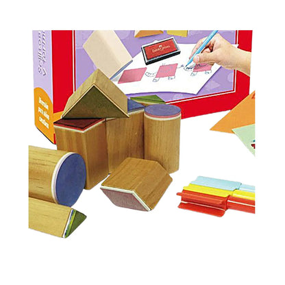 Juego De Mesa Creativo Faber Castell Sellitos y Formas - Faber Castell - accesorios