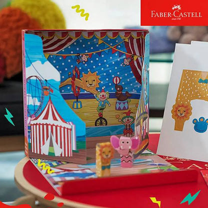 Juego Creativo Faber Castell Teatro y Títeres - Faber Castell - vista trasera