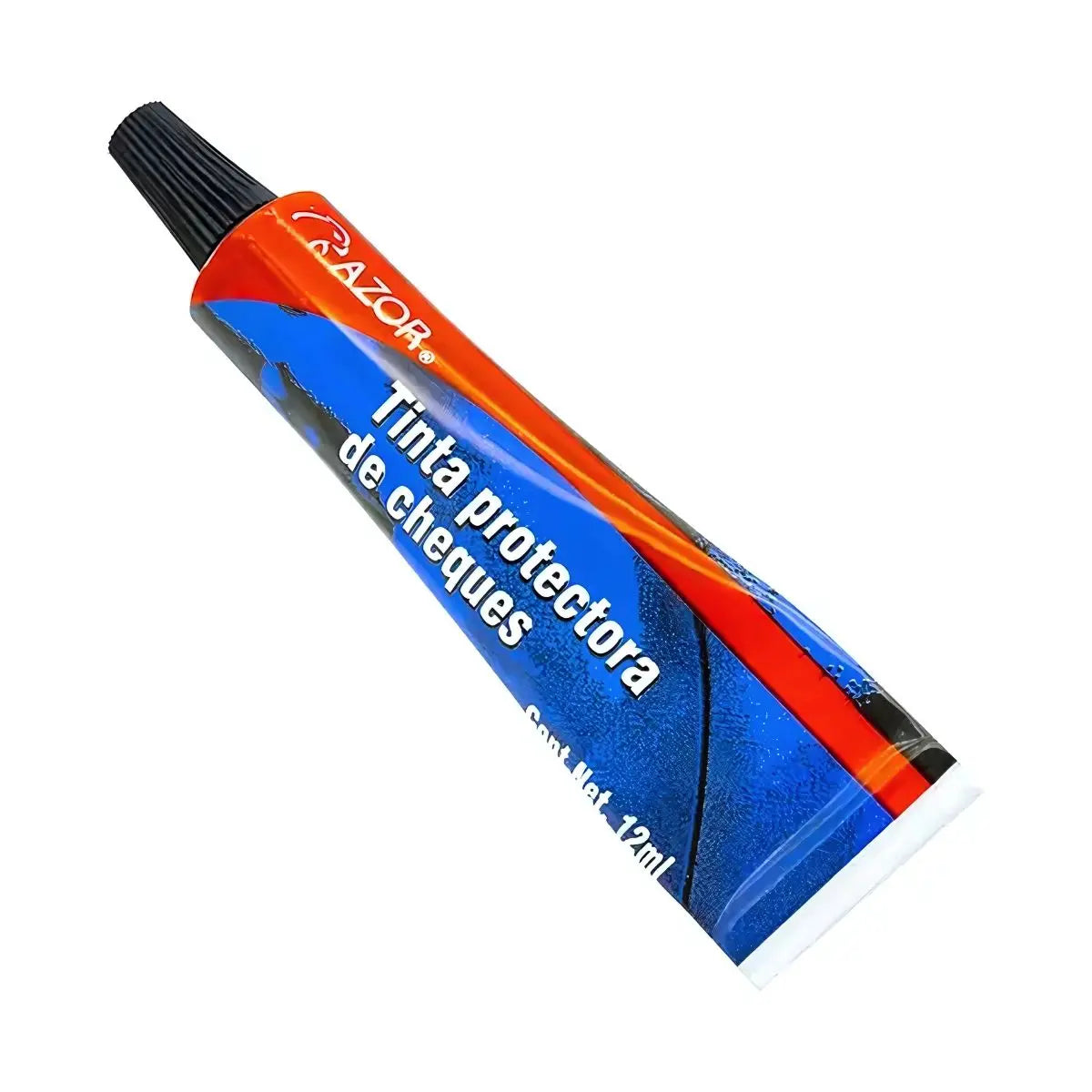 Tinta Protectora Cheques 12ml Azor Stafford Elige Color Rojo - Azor