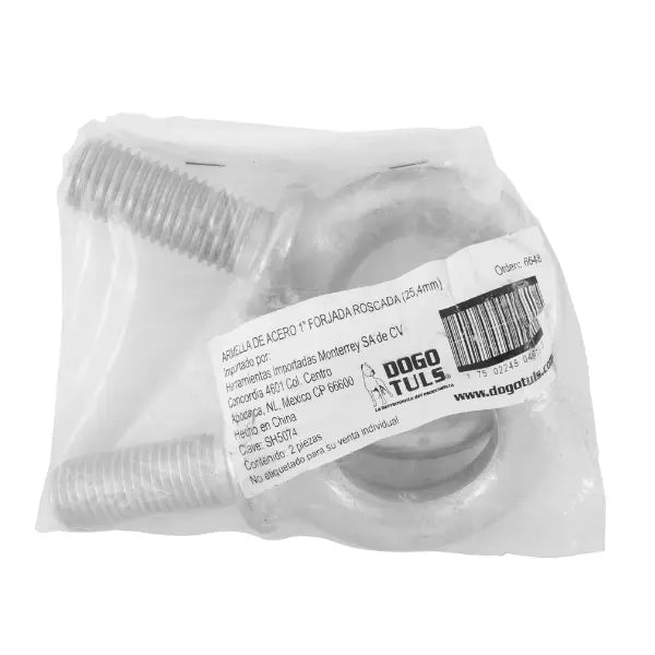 ARMELLA ACERO CORTA 1 X 2-1/2 FORJADA - Sanhome - vista lateral