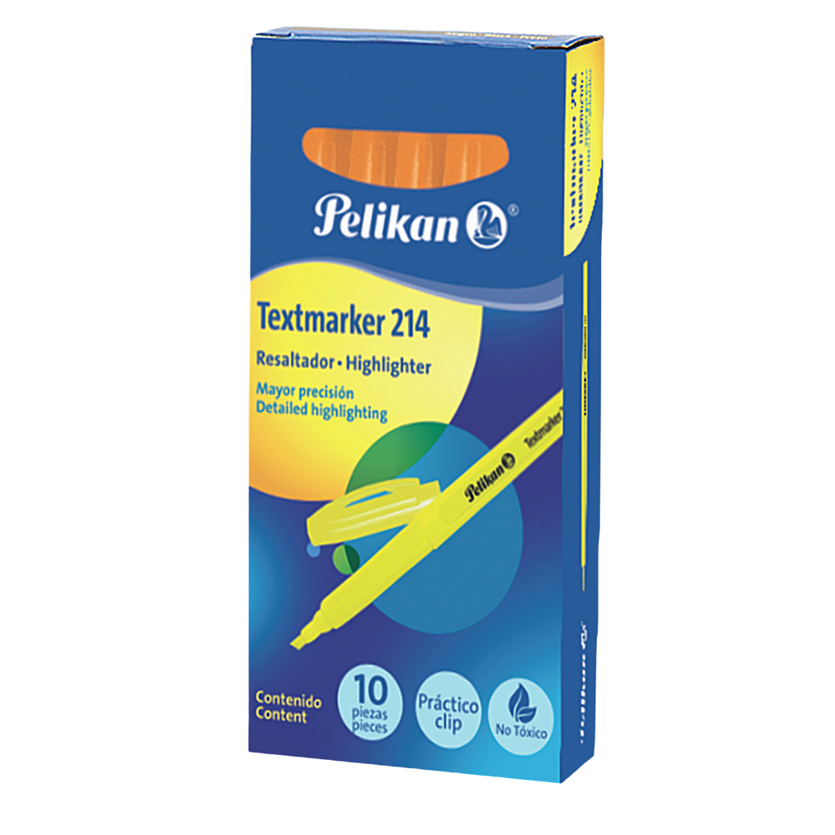 Marcatextos Resaltador 214 Pelikan 10 Piezas Elegir Color - MarchanteMX