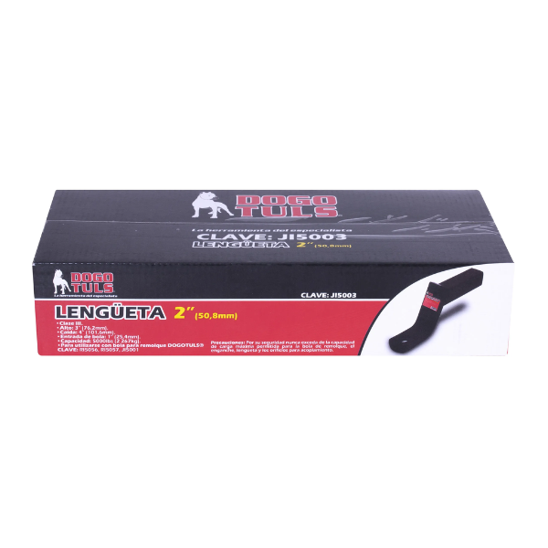Lengüeta para Remolque 2" Clase III Caida 4" Alto 3" Dogotuls