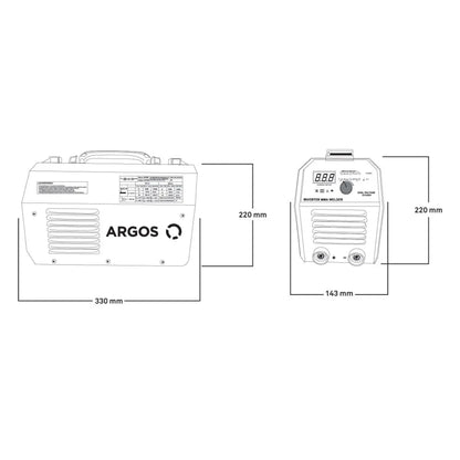 Maquina Soldar Inversora 160 A Argos 60 Hz - Argos - detalle