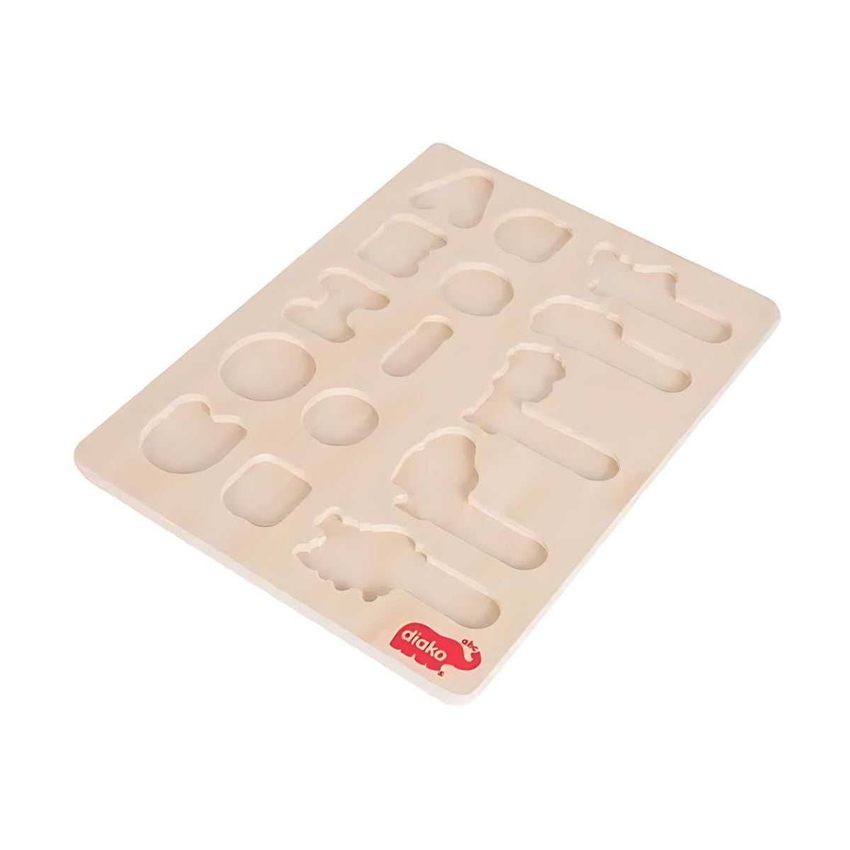 Rompecabezas Vocales Madera Letras Ingles Español Diako