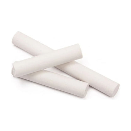 Caja 12 Gises Blancos Antipolvo Escolar Pizarrón Crayola