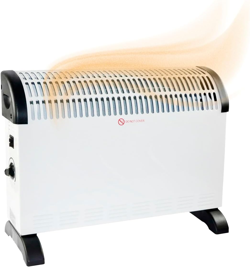 Calefactor Eléctrico Tipo Panel De Convección Con Termostato Adir