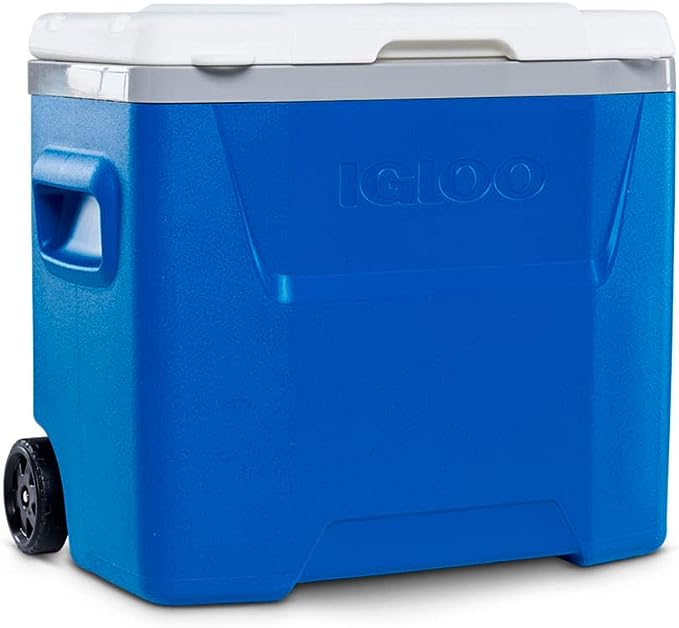 Hielera Laguna Roller IGLOO Azul 28 QT (26,49L) 38 Latas