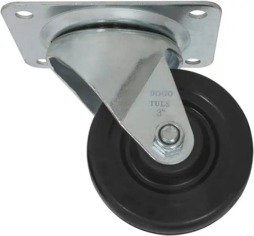 Rodaja Hule Giratoria Placa 3´´ Dogotuls - Dogotuls - vista lateral